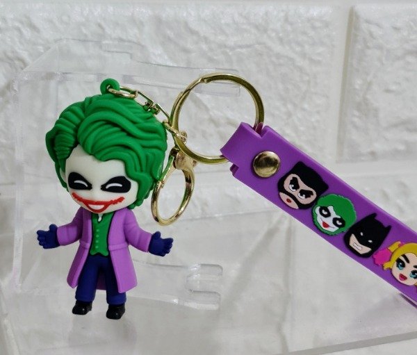 Producto - Llavero Joker Guasón Goma 3D