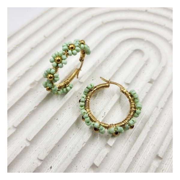 Producto - ARGOLLAS FLORES - Varios colores - 2