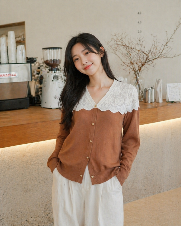 Producto - Cardigan con encaje