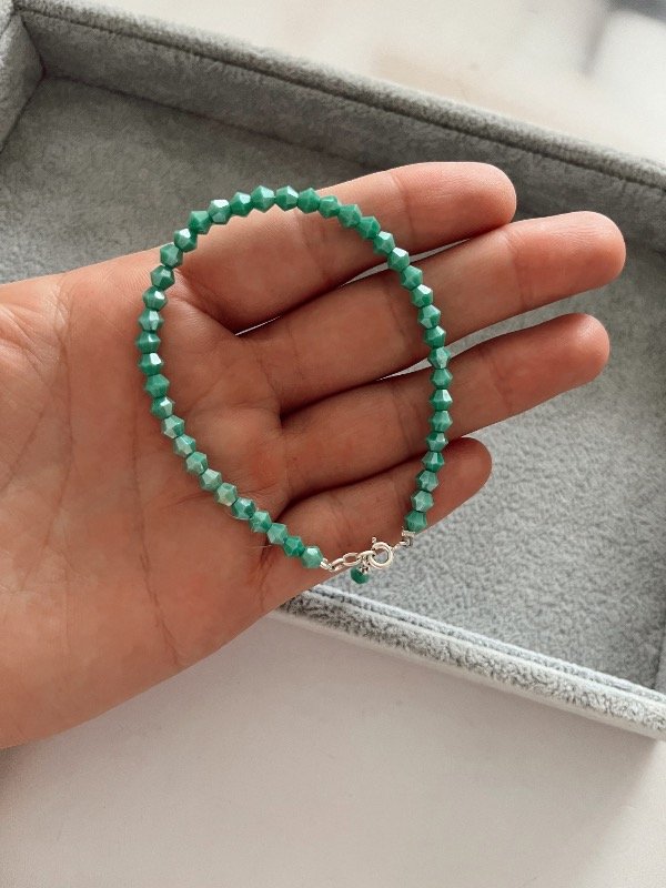 Producto - PULSERA VERDE REGULABLE