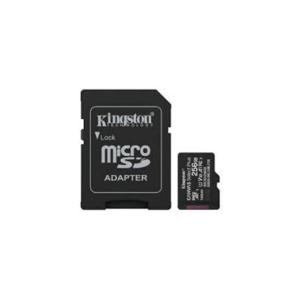 Producto - Memoria Kingston Micro Sd 256 Gb Clase 10 C/Adaptador
