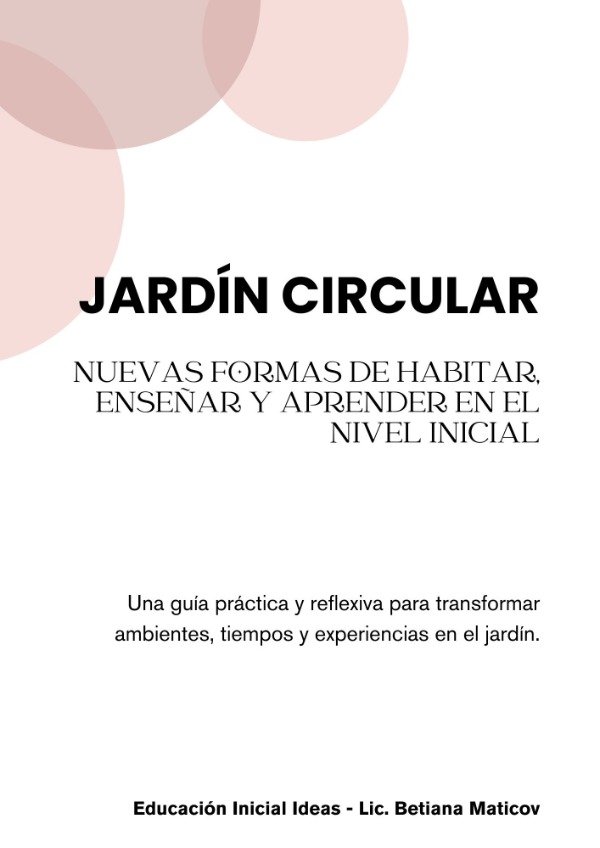 Producto - Guía práctica: Jardín circular - 0
