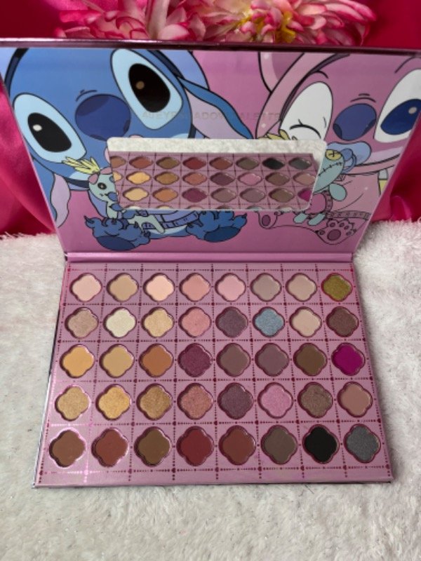 Producto - Paleta de sombras stich azul y rosa