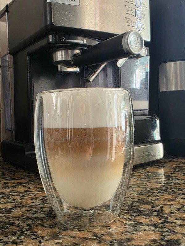 Producto - Vaso de vidrio doble fondo 350ml