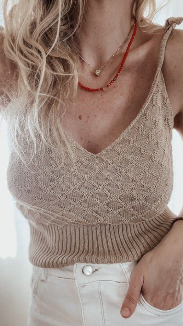 Producto - Muscu tejido Tostado