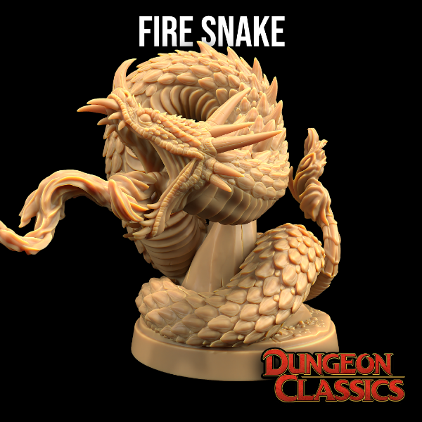 Producto - Serpiente de Fuego - Dungeons and Dragons