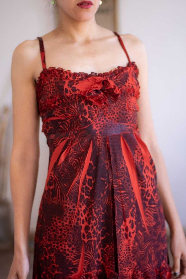 Producto - Vestido Animal Red Talle:L- - 4