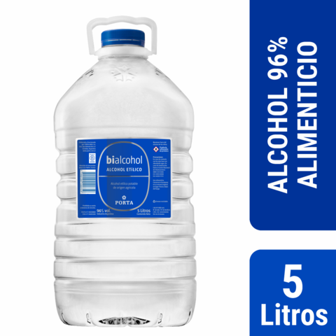 Producto - Bialcohol Alcohol al 96 x5L