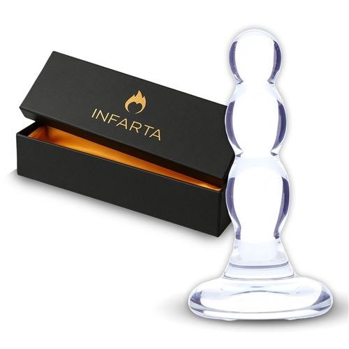 Producto - Plug Anal de Vidrio templado GLASELIA