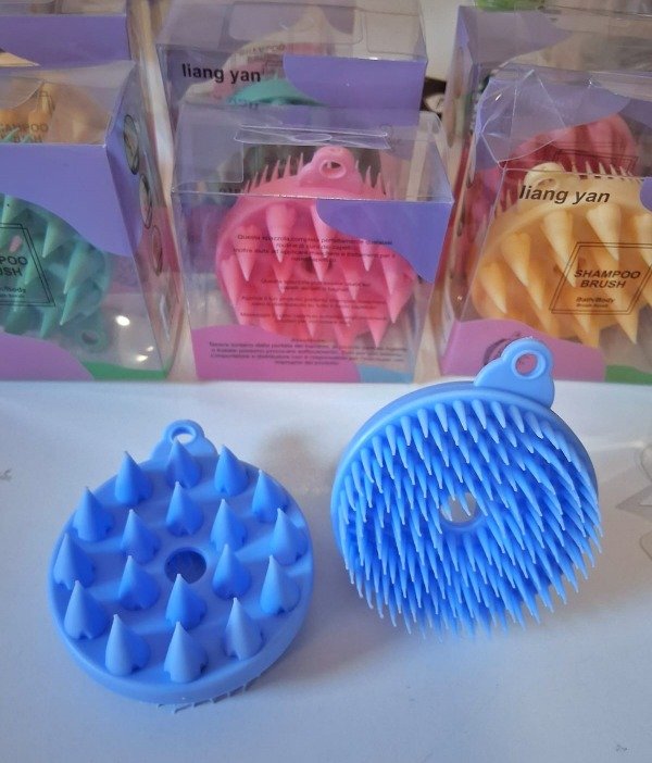 Producto - Cepillo doble masajeador capilar y para cuerpo