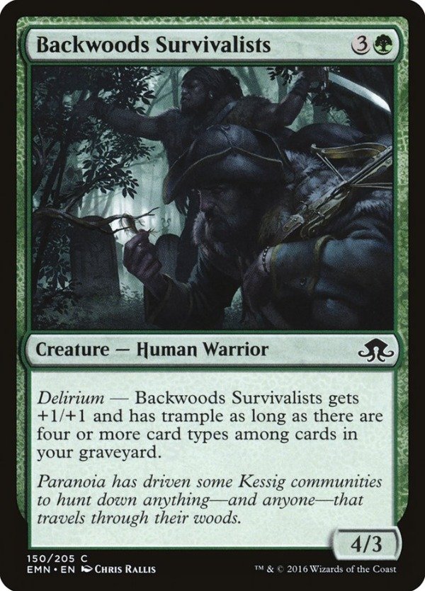 Producto - Backwoods Survivalists  Eldritch Moon