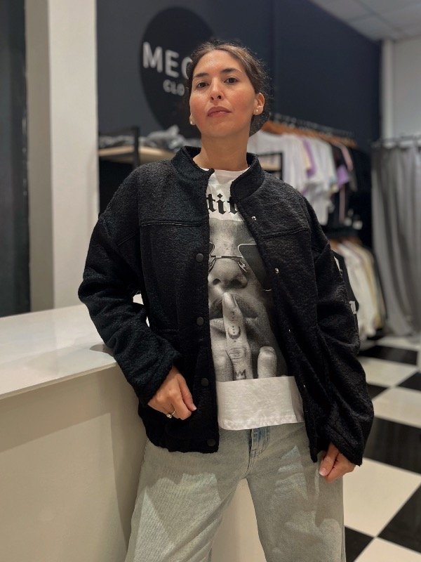 Producto - Campera Bombers Negra