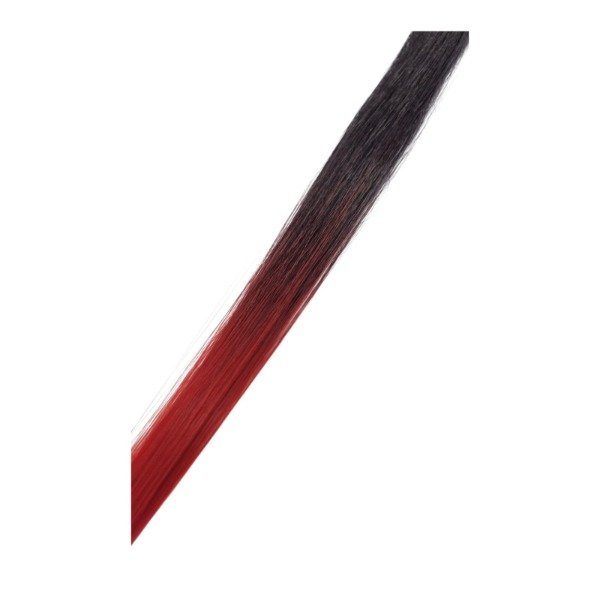 Producto - MECHA DEGRADE NEGRO Y ROJO - 1