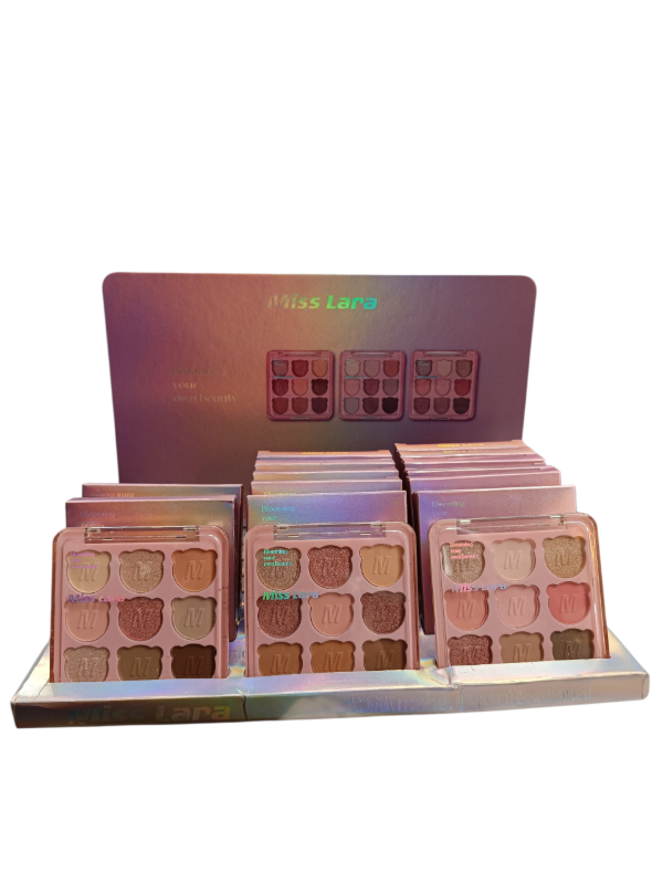 Producto - SOMBRA PALETA makeupprofessional 9 COLOR MISS LARA MS591