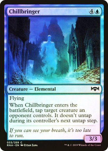 Producto - Chillbringer Foil  Ravnica Allegiance
