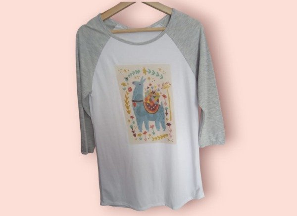 Producto - REMERA MANGA 3/4 LLAMA