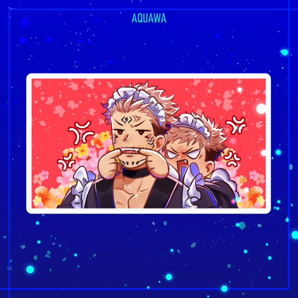 Producto - Sticker de Sukuna maid