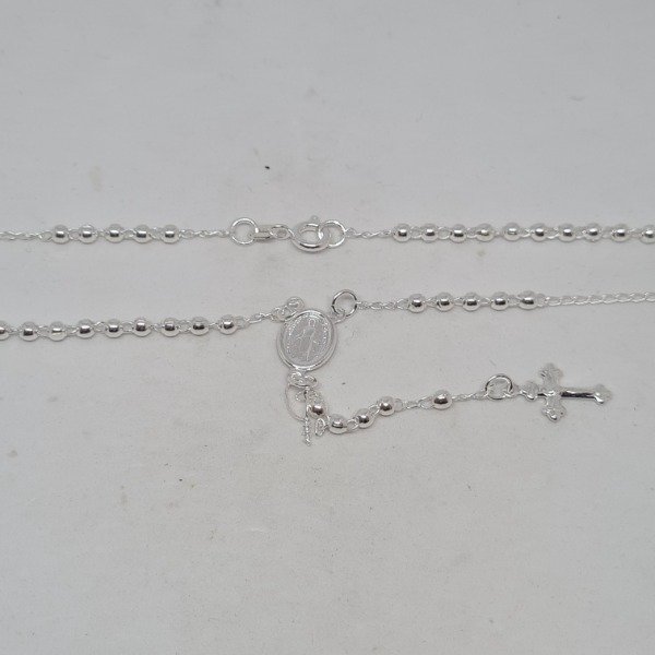 Producto - Rosario ac blanco x45cm