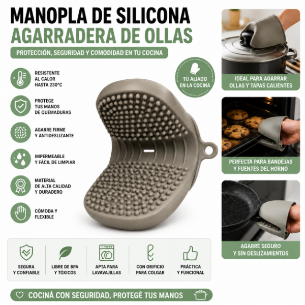 Producto - Manopla silicona