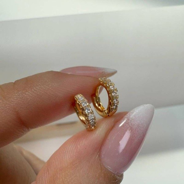 Producto - Aros acero dorao