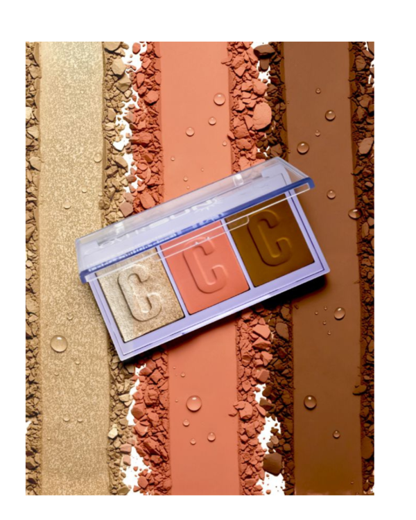 Producto - Paleta Trío Rubor, Contorno e Iluminador Colorina