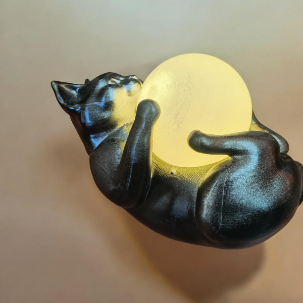 Producto - Veladores 3D  gatito/perro - 2