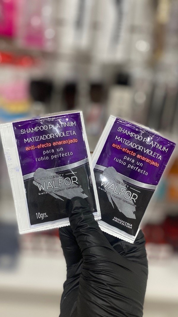 Producto - SAMPOO PLATINUM MATIZADOR VIOLETA