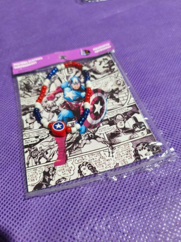 Producto - Pulsera elástica Capitán America