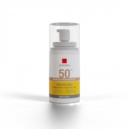 Producto - Protector solar 50 con color