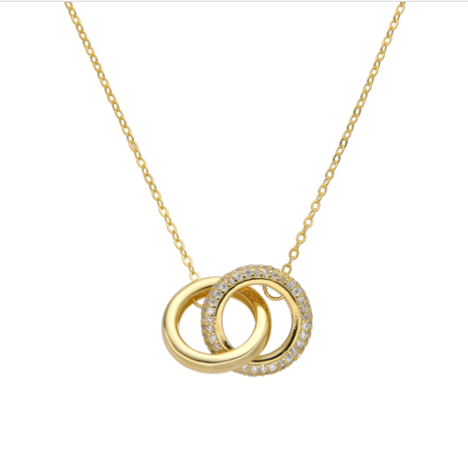 Producto - Gargantilla Dorada con Aros