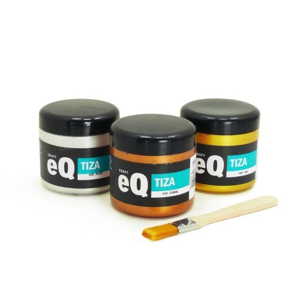 Producto - PINTURA A LA TIZA EQ ARTE METALIZADO