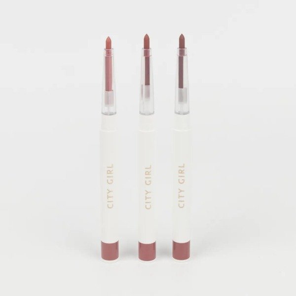 Producto - SET X3 DELINEADORES DE LABIOS CITY GIRL