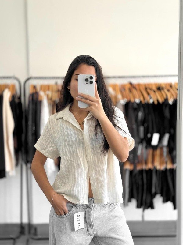 Producto - Camisa Sandra crema - 1