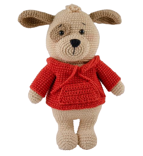 Producto - GUIA DE TEJIDO PERRO CON BUZO