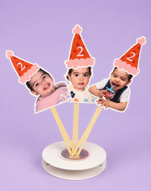Producto - Mini Toppers para Cupcakes personalizados