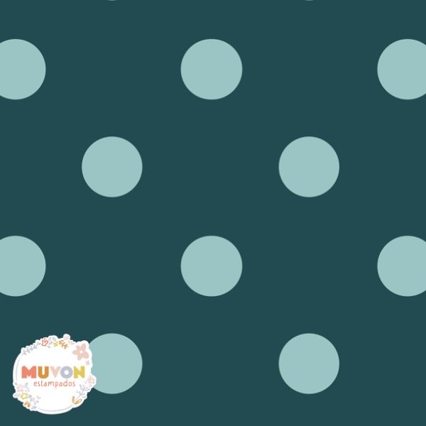 Producto - Simil N. - Dots verde y menta