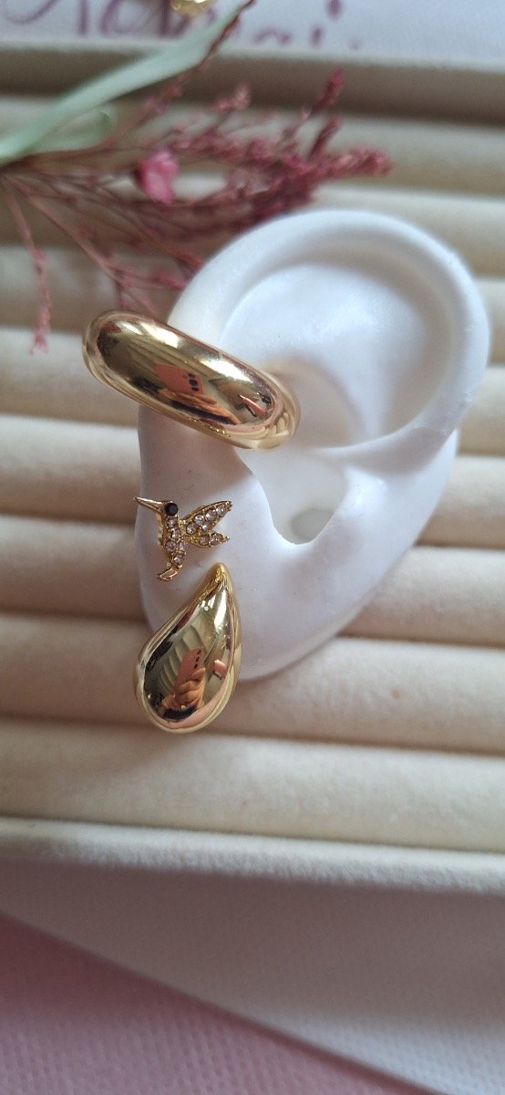 Producto - Set gota/ colibrí