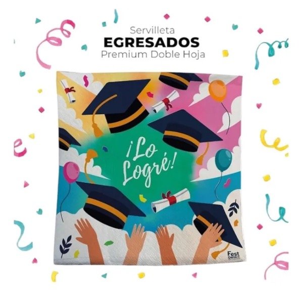 Producto - Servilletas Egresados x20u.