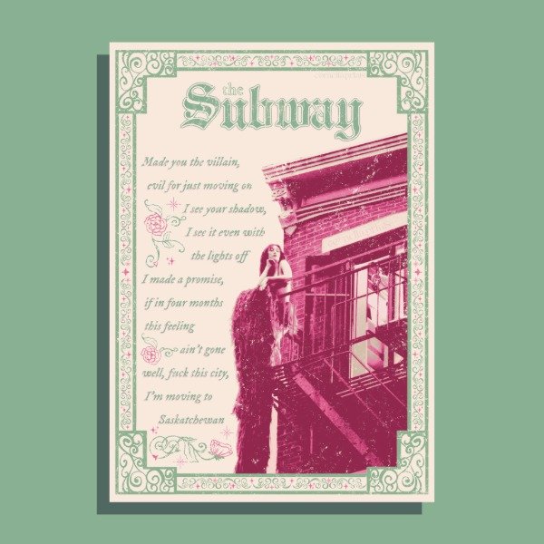 Producto - Print 'The Subway' Chappell Roan