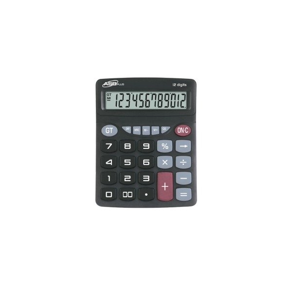 Producto - CALCULADORA ASB GRANDE  AS 140N 12 DIGITOS 205X160