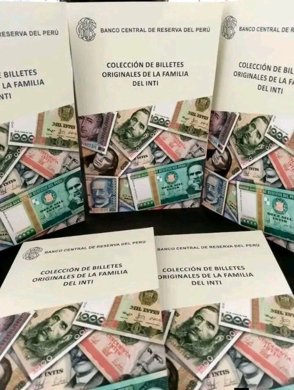 Producto - Colección oficial Banco del Perú. 11 Billetes UNC de la Familia del Inti - 4