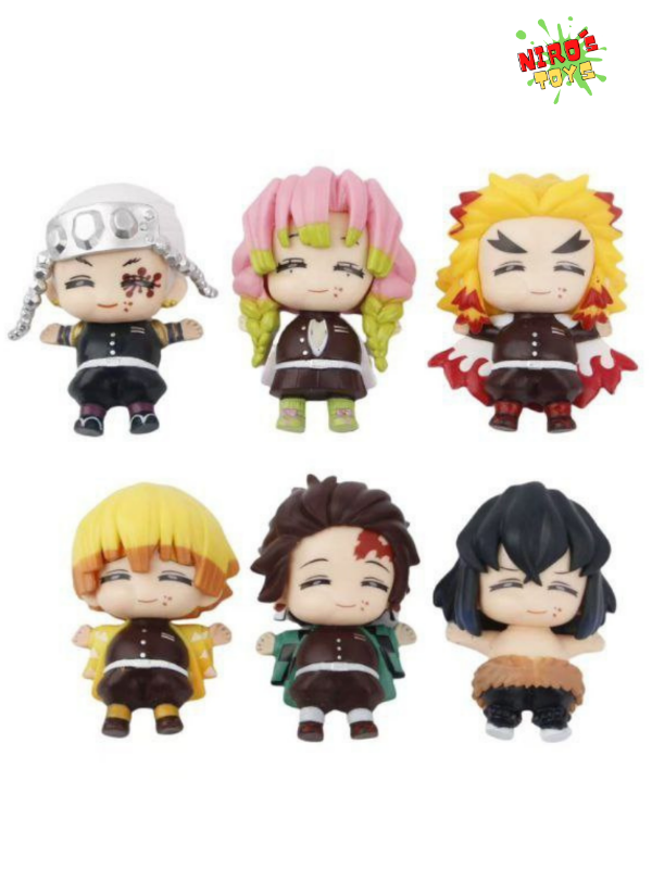 Producto - DEMON SLAYER SET X6 DE 7CM MOD. 2