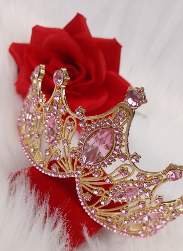 Producto - tiara Strass metal alto 7 CM