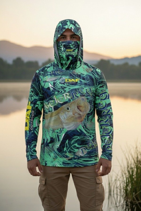 Producto - Remera UV 40 Pejerrey Ondas