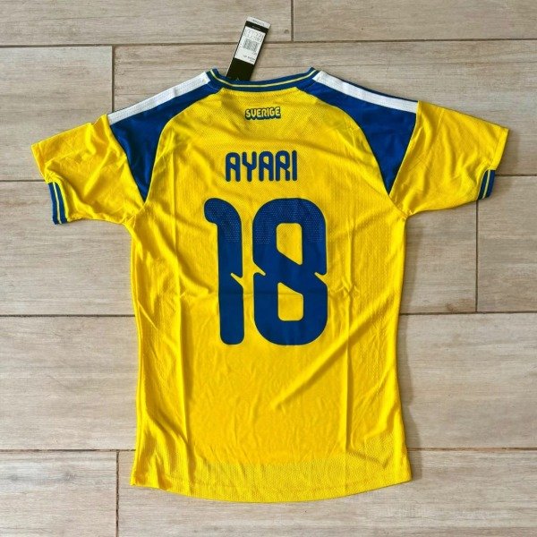 Producto - CAMISETA SUECIA IMPORTADA TITULAR 2026 #18 AYARI - 1