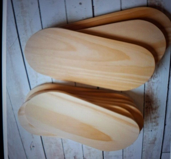 Producto - Tablita Madera 25 x 12 x 1