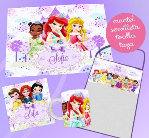 Producto - Set de jardín princesas bebés
