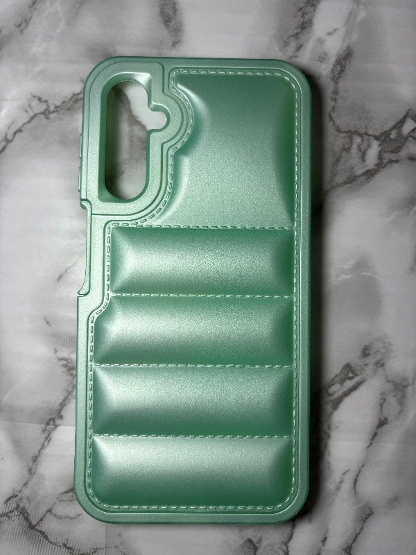 Producto - Case puffer reforzada verde agua A24