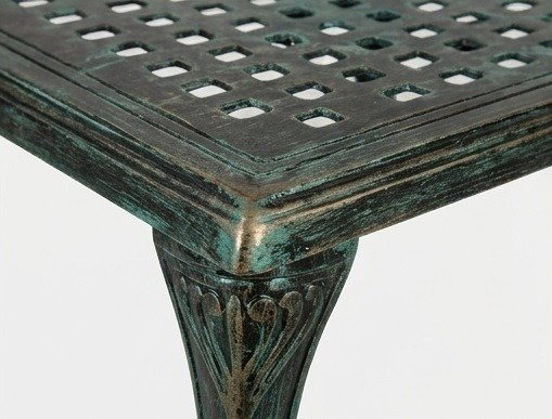 Producto - Juego Chateau mesa 75x75cm + 2 sillones Bronce viejo La Forja - 2