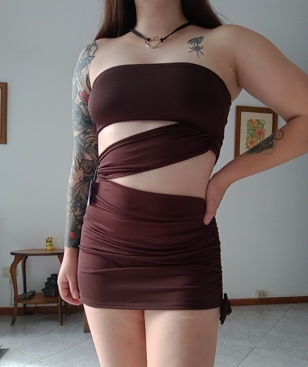 Producto - Vestido strapless cr